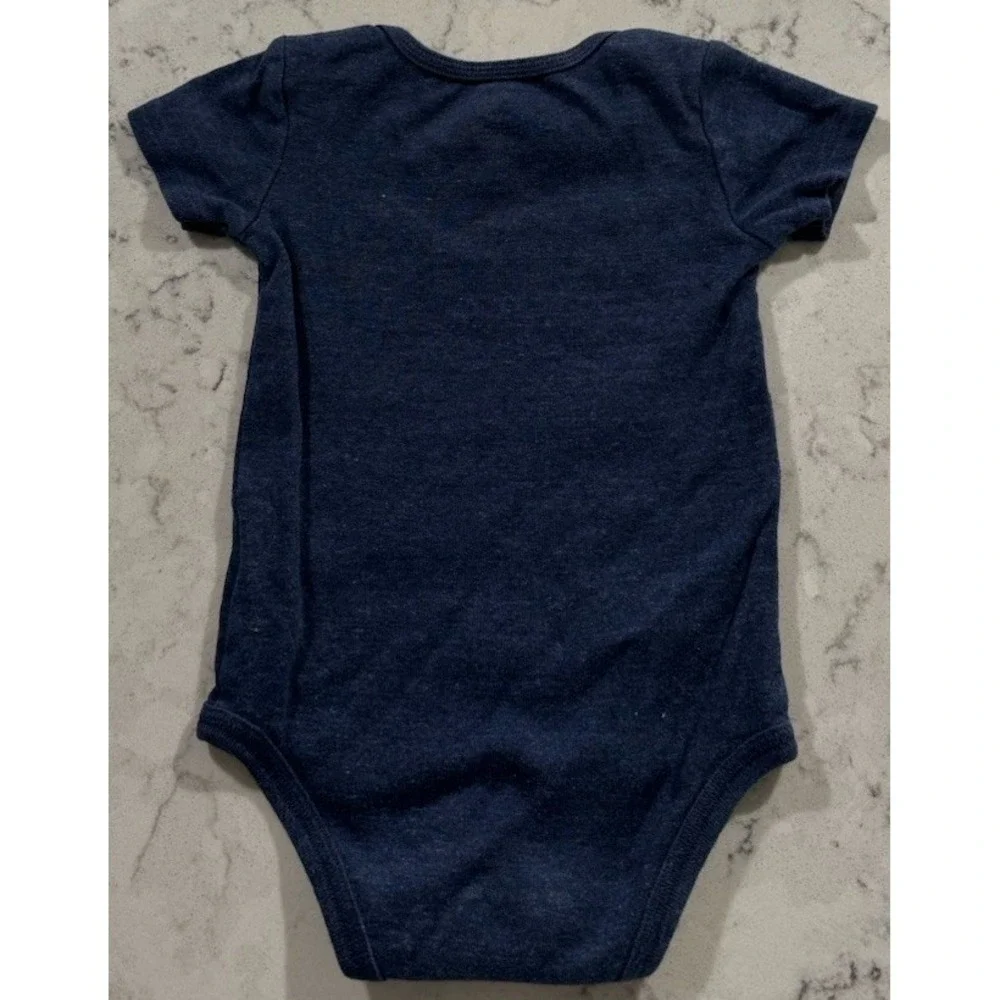 Simple Joys by Carters Baby Boy Bodysuit Navy Blue 18M Cotton 1M497610